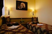 Posteľ alebo postele v izbe v ubytovaní Hotel Politański