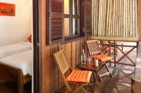 Ein Sitzbereich in der Unterkunft Sok San Beach Resort