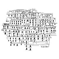 The floor plan of Casa Vacanze Magnolia 42 Calitri
