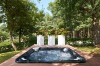 Ein Garten an der Unterkunft Villas Bellevue Plava Laguna