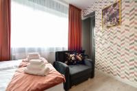 Posteľ alebo postele v izbe v ubytovaní Candy Apartments Warszawa