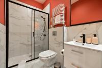 Kúpeľňa v ubytovaní Candy Apartments Warszawa