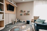 TV a/nebo společenská místnost v ubytování Standard Apartments Terme Sveti Martin