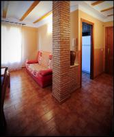 Cama o camas de una habitación en Apartamentos Rurales San Juan