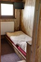Postel nebo postele na pokoji v ubytování Chata Styl