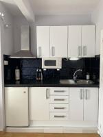 A kitchen or kitchenette at Estudio Edificio Almirante
