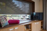 TV a/nebo společenská místnost v ubytování Vila Věkoše - apartmán s terasou a zahradou