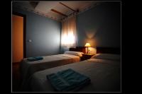 Cama o camas de una habitación en Apartamentos Rurales San Juan