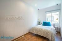 Postel nebo postele na pokoji v ubytování Hotelito Boutique Badalona Mar