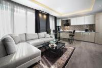 A seating area at Ataşehir The Place Suites