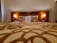 Uma cama ou camas num quarto em Quinta de Santo Estêvão Hotel Rural