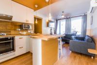 Kuchyň nebo kuchyňský kout v ubytování Beach Friendly Apartment