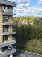 Balkón alebo terasa v ubytovaní Baltica Sea Apartment II