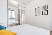 Posteľ alebo postele v izbe v ubytovaní Vista su San Luca Apartment
