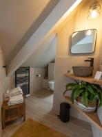 Kylpyhuone majoituspaikassa La Villa du Sillon