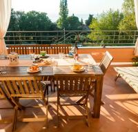 Balkón nebo terasa v ubytování Apartments Villa Kristina