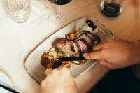 Jídlo v hotelu nebo okolí