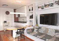 TV a/nebo společenská místnost v ubytování VULCANO APARTMENT LANZAROTE