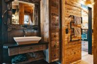Kúpeľňa v ubytovaní Chalet Zugspitztraum
