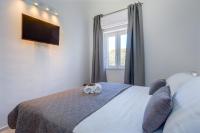 Posteľ alebo postele v izbe v ubytovaní Lučica 360 sea view suite