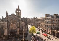 Nespecifikovaný výhled na destinaci Edinburgh nebo výhled na město při pohledu z apartmánu