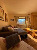 A bed or beds in a room at San Marco FARMHOUSE with a view.