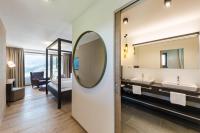 Kúpeľňa v ubytovaní Oliven- & Genusshotel Hirzer