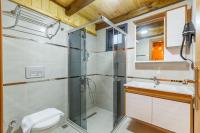 The floor plan of Mesmerizing Tiny House On Riverside in Agva
