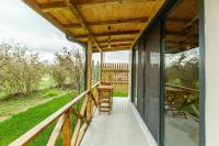 The floor plan of Mesmerizing Tiny House On Riverside in Agva