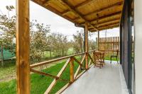 The floor plan of Mesmerizing Tiny House On Riverside in Agva