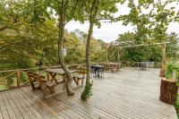 The floor plan of Mesmerizing Tiny House On Riverside in Agva