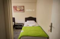Postel nebo postele na pokoji v ubytování HOME YiRMİ İKİ