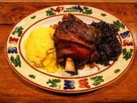 Jídlo v penzionu nebo okolí