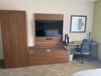 Holiday Inn Express & Suites Albuquerque Historic Old Town by IHGにあるテレビまたはエンターテインメントセンター