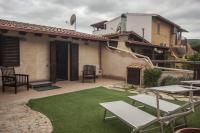 Patio alebo iná vonkajšia časť ubytovania Sobìa Pitticca