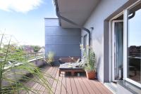 Balkón nebo terasa v ubytování Mountain Apartment Vrchlabi