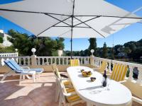Balkón nebo terasa v ubytování Holiday Home Alexia by Interhome