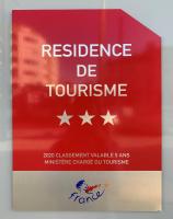 a sign that reads resilience de tourism at Break &amp; Home Paris Italie Porte de Choisy in Ivry-sur-Seine
