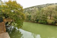 The floor plan of Mesmerizing Tiny House On Riverside in Agva