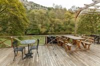 The floor plan of Mesmerizing Tiny House On Riverside in Agva