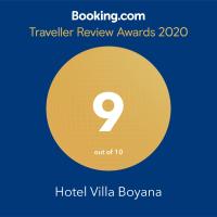 Hotel Villa Boyana - Free Parking tanúsítványa, márkajelzése vagy díja