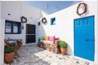 Patio nebo venkovní prostory v ubytování easy going santorini house