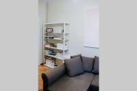 A seating area at Newly Renovated Athenian Apt with Balcony