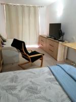 Telewizja i/lub zestaw kina domowego w obiekcie Casa Tavio 3