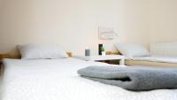 Posteľ alebo postele v izbe v ubytovaní Hoża Apartments and Rooms