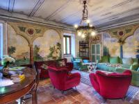 A seating area at Belvilla by OYO Splendid Farmhouse with Jacuzzi