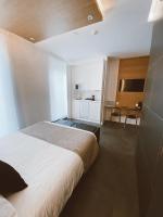Posteľ alebo postele v izbe v ubytovaní Salamanca Suites Libertad