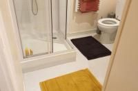 a bathroom with a shower and a toilet at Cocon de Douceur : Apaisement et Harmonie intérieure in Blois