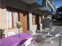 A balcony or terrace at Flat with large terrace to enjoy the sun