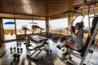 Posilňovňa alebo fitness centrum v ubytovaní Grand Hotel Continental